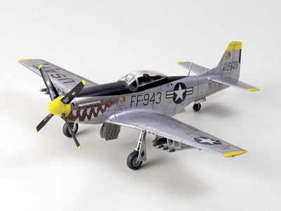 60754 Tamiya Американский истребитель North American F-51D Mustang Korean war 1/72