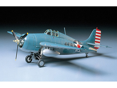 61034 Tamiya ������������ �������� �����������-�������������� Grumman F4F-4 "Wildcat"  1/48
