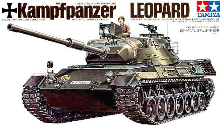 35064 Tamiya �������-���������� ���� Leopard "Standard Panther" 1963�. c 105-�� ������ � 1 ������� �