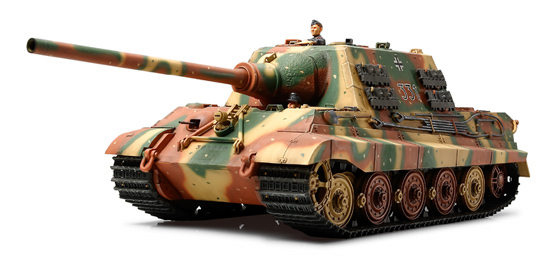 35295 Tamiya Немецкое самоходное орудие JAGDTIGER (ранняя версия) (2 фигуры) Масштаб 1/35