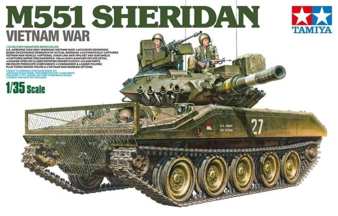 35365 Tamiya ���� M551 Sheridan (����� �� ��������)1/35