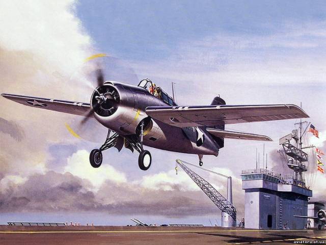 61034 Tamiya ������������ �������� �����������-�������������� Grumman F4F-4 "Wildcat"  1/48