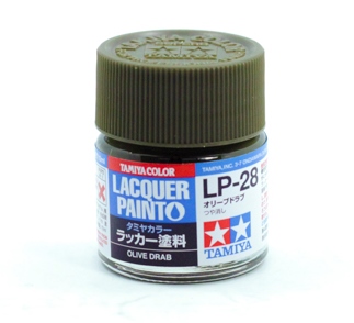 82128 Tamiya ������ LP-28 Olive Drab (��������� �����) (������ TS-5) 10��.